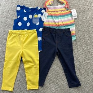 NWT Carters outfits
